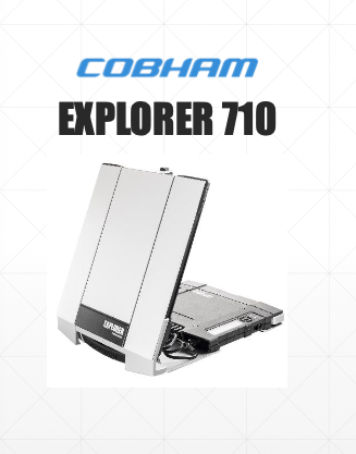 EXPLORER 710 BGAN端末 - 可搬型衛星データ通信・建設現場向け